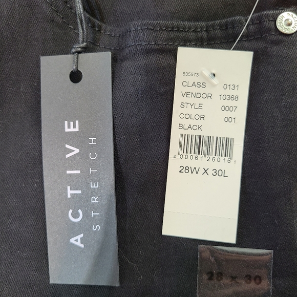 NEW- Pacsun Active Stretch Skinniest Jeans in Black, Size 28 - Picture 4 of 5